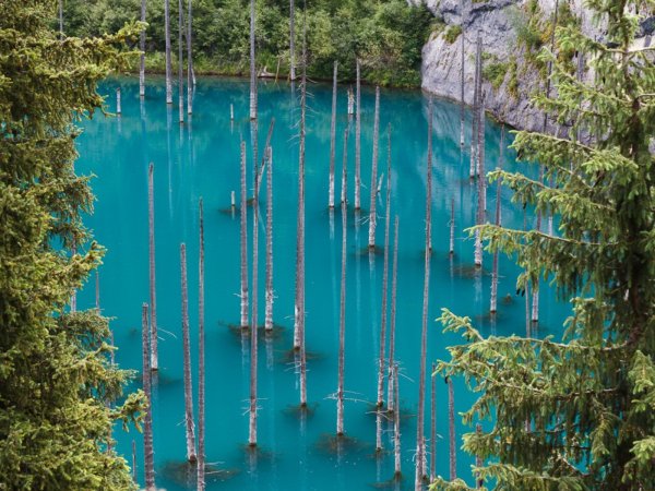 Озеро Каинды (Кайынды)