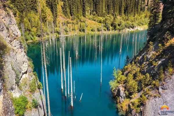 Озеро Кольсай Казахстан