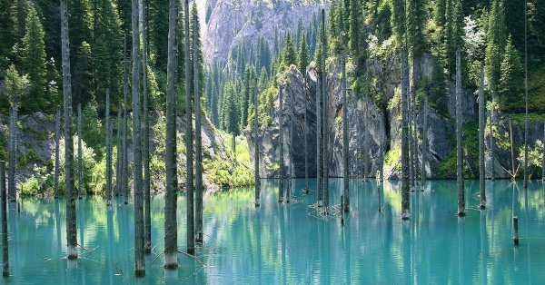 Озёра Казахстана озеро Каинды