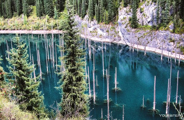 Горное озеро Каинды