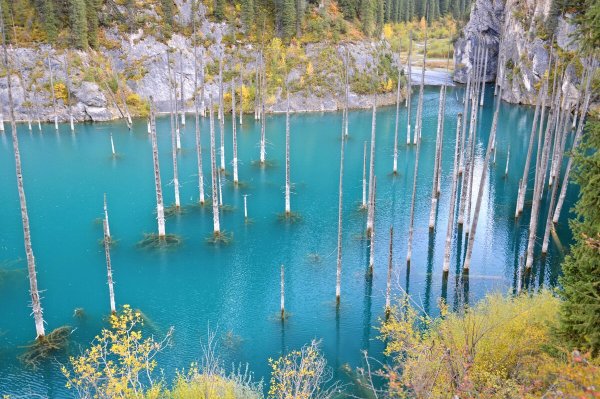 Мертвое озеро в Казахстане Герасимовка