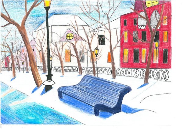 Зимний парк для детей