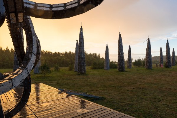 Арт деревня Никола Ленивец