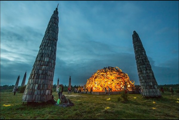 Никола-Ленивец арт-парк в Калужской области
