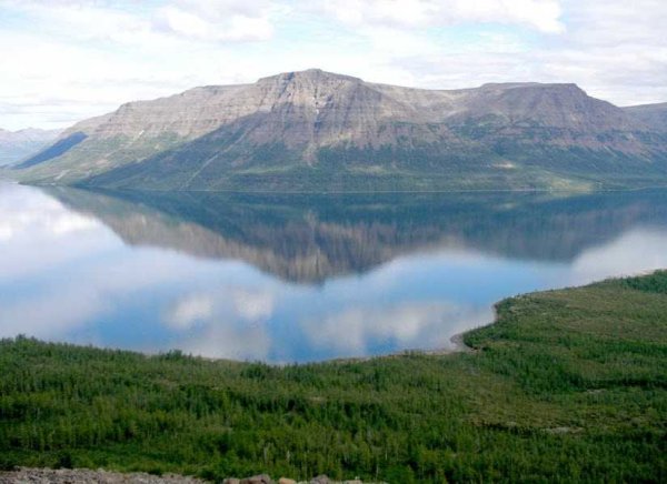 Озеро Таймыр Россия