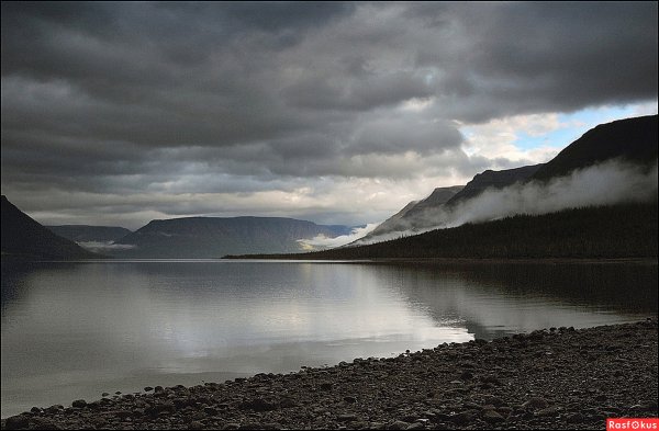 Озеро Таймыр плато Путорана