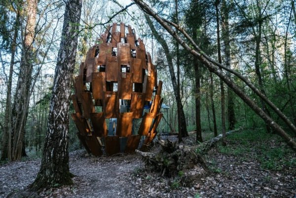 Деревня Никола-Ленивец в Калужской области