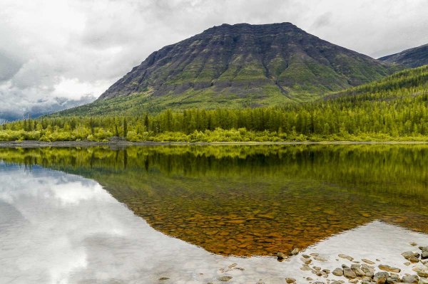 Озеро Таймыр Красноярский край