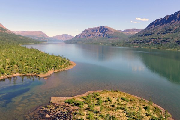 Хантайское озеро Красноярский край