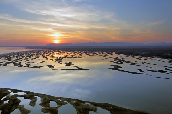 Озеро Таймыр в заповеднике