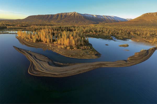 Озеро лама плато Путорана Красноярский край