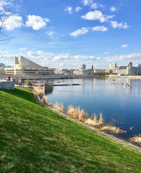 Набережная озера кабан Казань