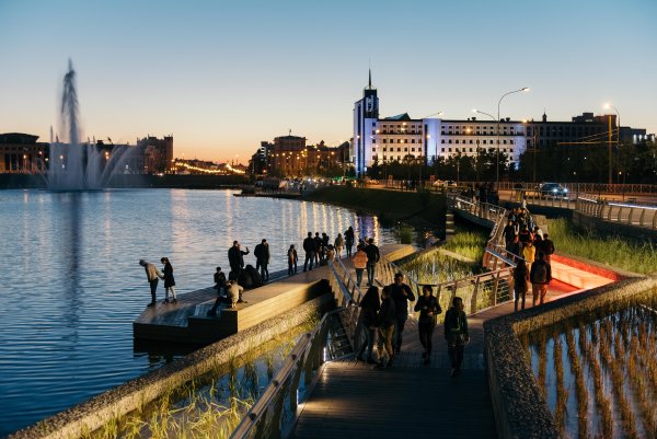 Набережная Нижний кабан Казань