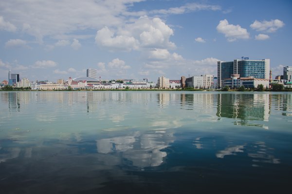 Озеро Нижний кабан Казань