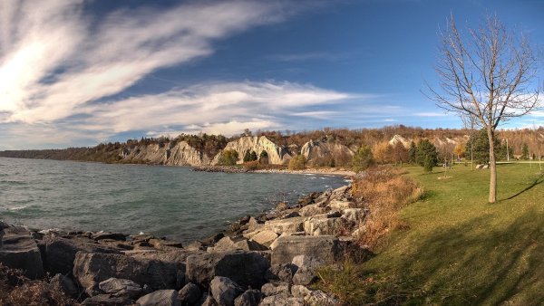 Озеро Онтарио Северная Америка