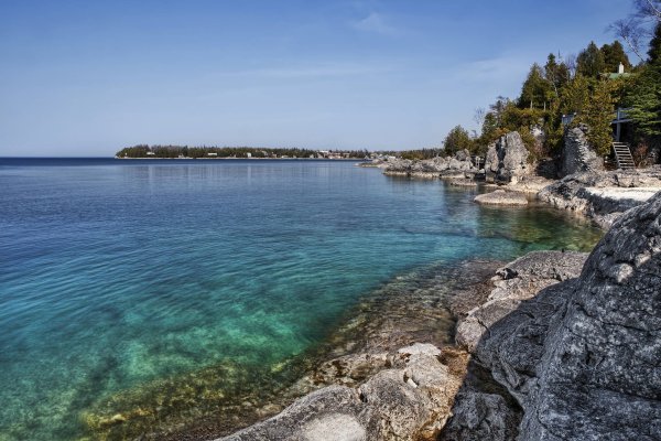 Озеро Гурон Северная Америка