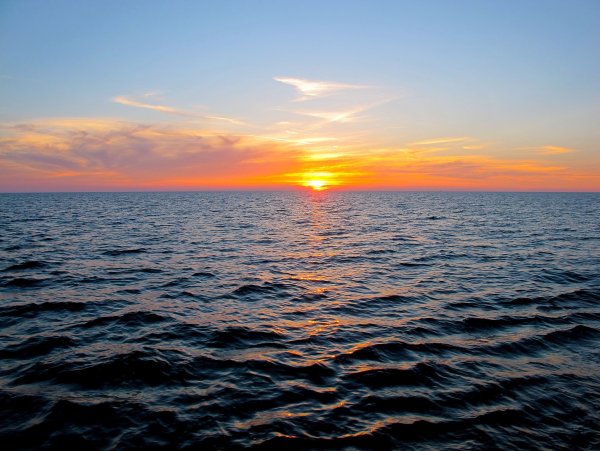 Открытое Каспийское море