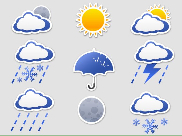 Символы природных явлений