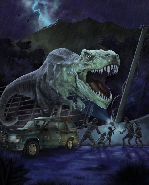 Парк Юрского периода 2 Затерянный мир Тираннозавр