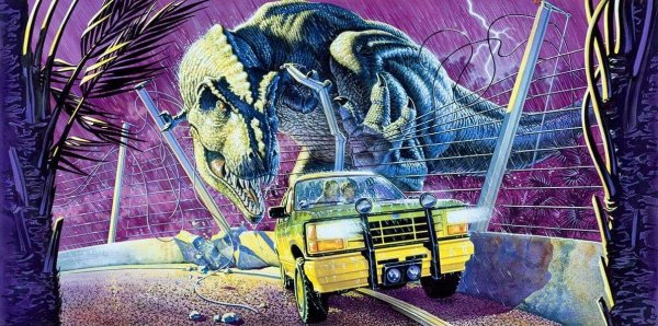Jurassic Park Art 1992