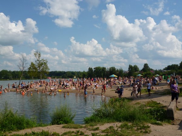 Безымянное озеро в Красном селе