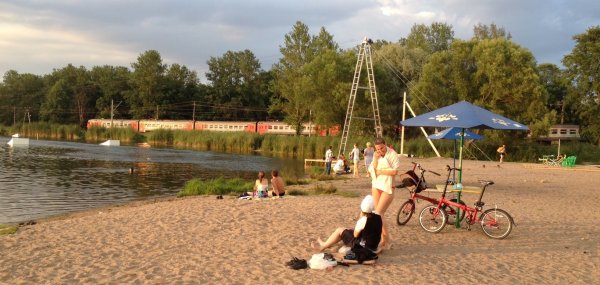 Безымянное озеро в Красном селе