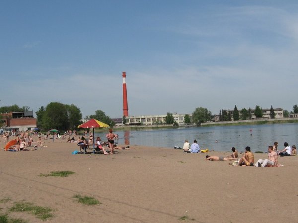 Безымянное озеро в Красном селе