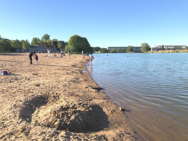 Безымянное озеро в Красном селе