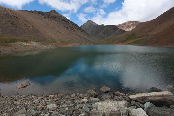 Озеро горных духов горный Алтай Акташ