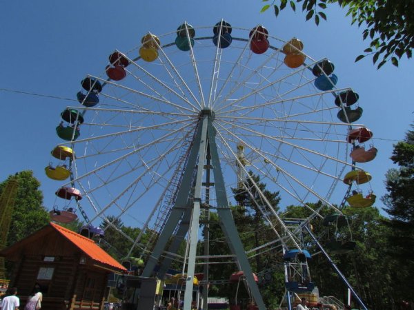 Парк Гагарина Стерлитамак аттракционы