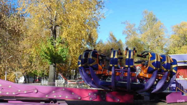 Парк Гагарина Новокузнецк аттракционы