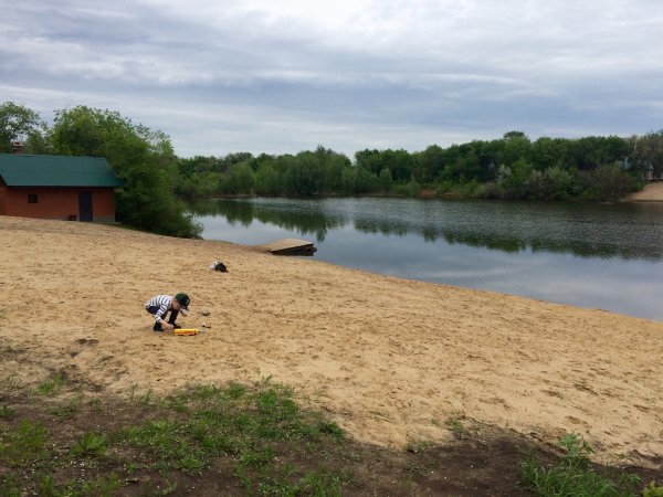 Парк в Малаховке у озера