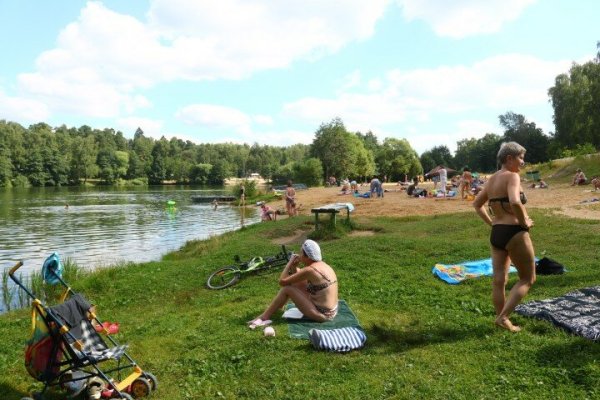 Малаховское озеро в Малаховке