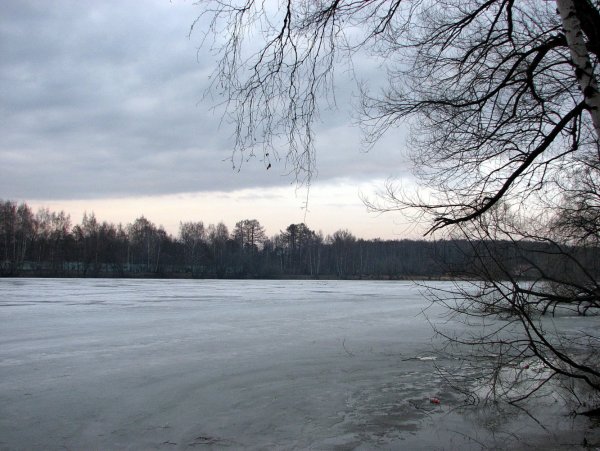 Малаховское озеро в Малаховке
