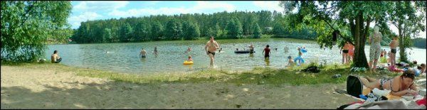 Пляж в Малаховке