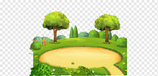 Парк мультяшный