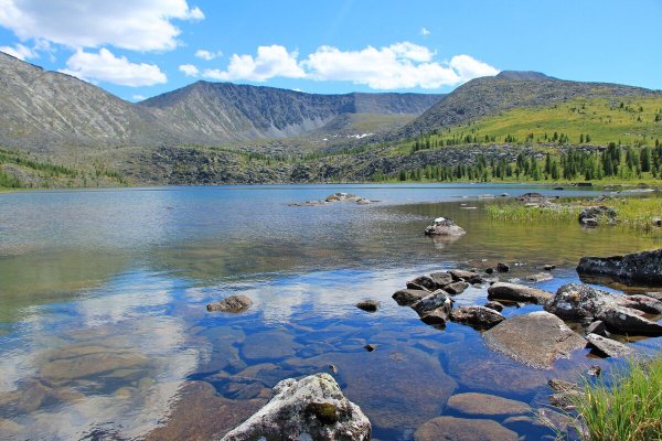 Озеро фыркал Хакасия