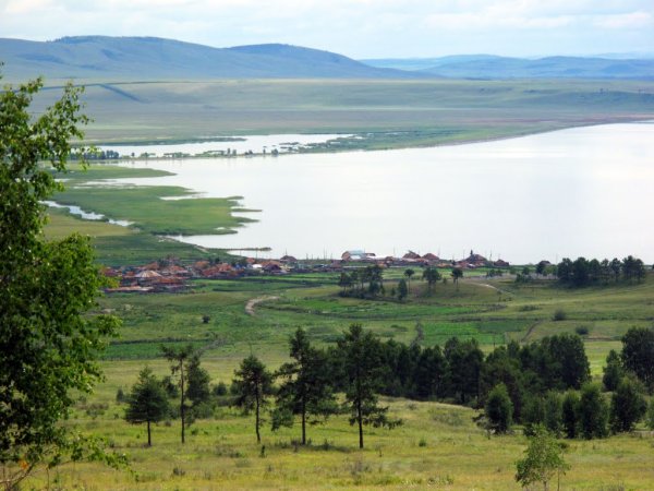 Чёрное озеро Хакасия