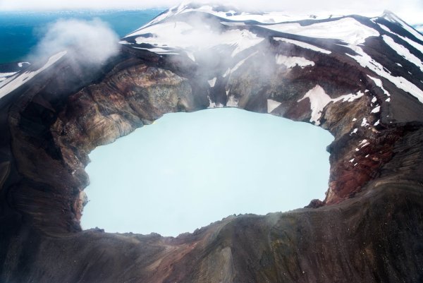 Озеро малый Семячик, Камчатка