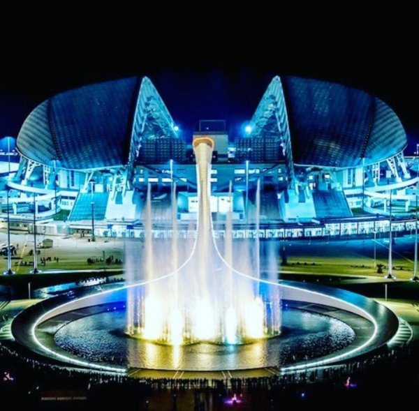 Олимпийский фонтан Сочи