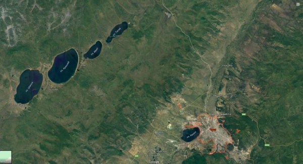 Озеро Арахлей Забайкальский край