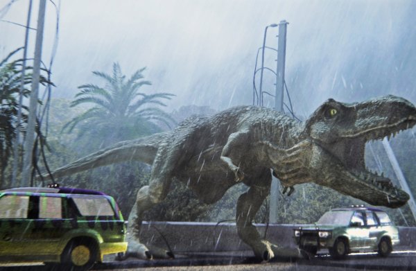 Парк Юрского периода 1993 Тиранозавр