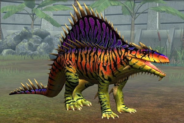 Раджазавр 40 уровня Jurassic World