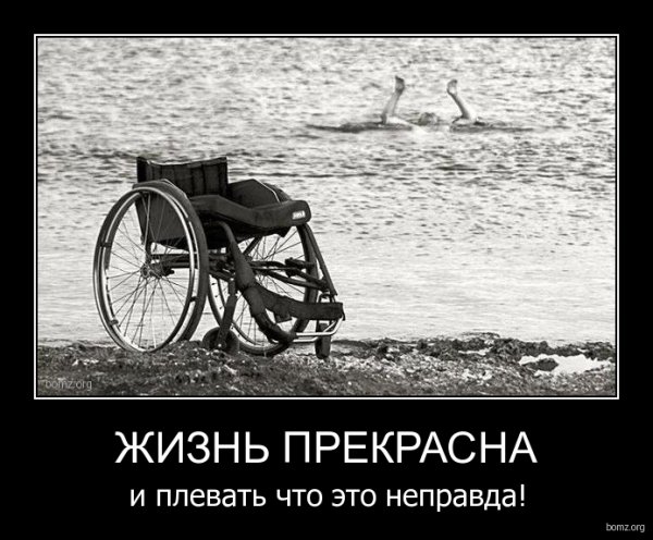 Жизнь прекрасна и плевать что это неправда