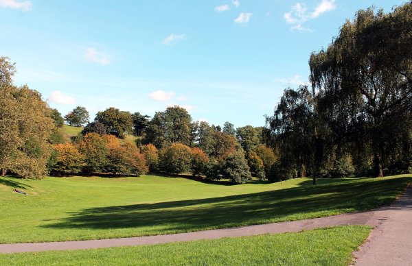 Пейзажный парк в Англии