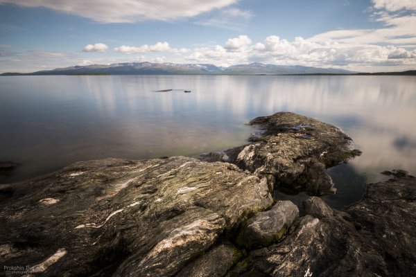 Кольский полуостров озеро Имандра