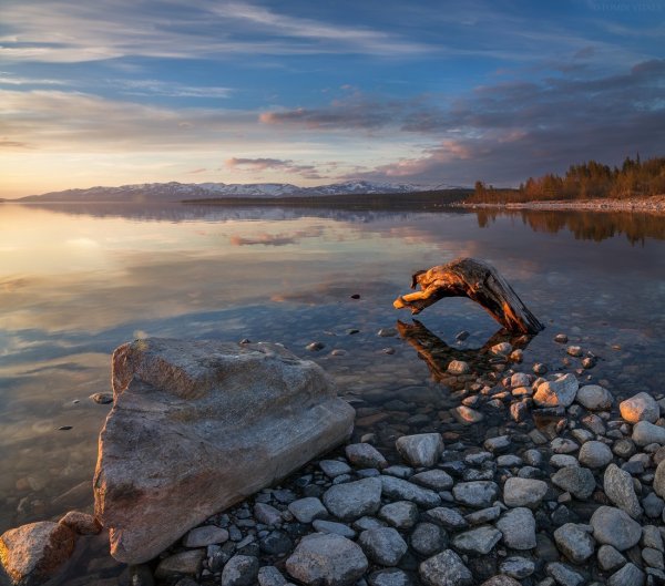 Озеро Имандра Мурманская область
