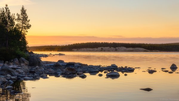 Озеро Имандра Мурманская область