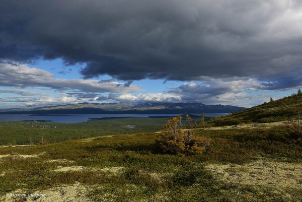 Кольский полуостров озеро Имандра