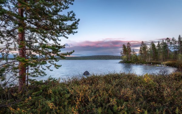 Кольский полуостров озеро Имандра
